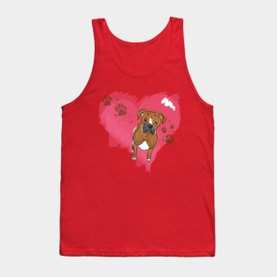 Boxer Love Tank Top